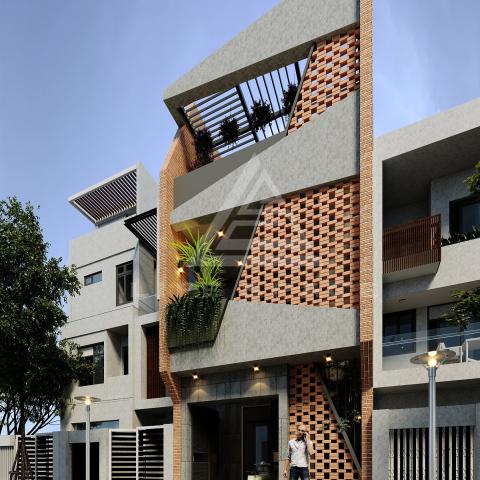 Nhà xây gạch mộc