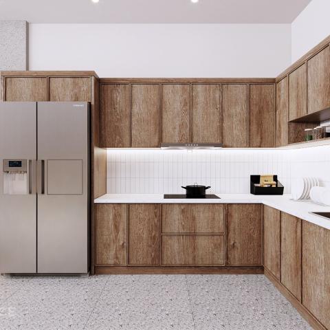 THIẾT KẾ NỘI THẤT NHÀ CHỊ LAN ANH THEO PHONG CÁCH WABI SABI